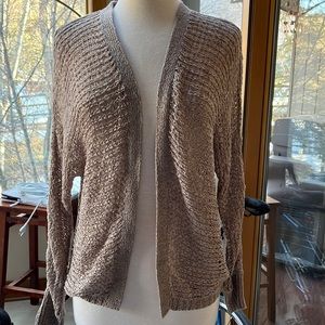 Bar III acrylic wrap cardigan